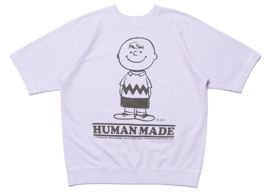 Human Made Peanuts S/S Sweatshirt Purple Men's - SS23 - US