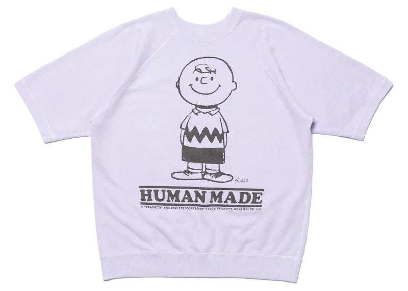 Human Made Peanuts S/S Sweatshirt Purple Men's - SS23 - US