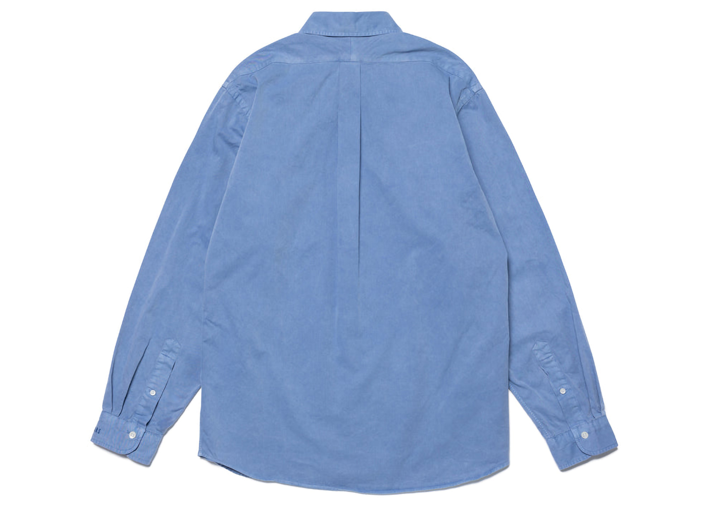 Human Made Pigment Dyed BD L/S Shirt Navy メンズ - SS23 - JP