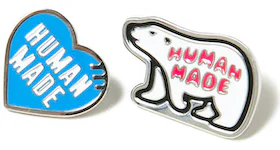 Human Made Pin Badge (Set of 2) Blue