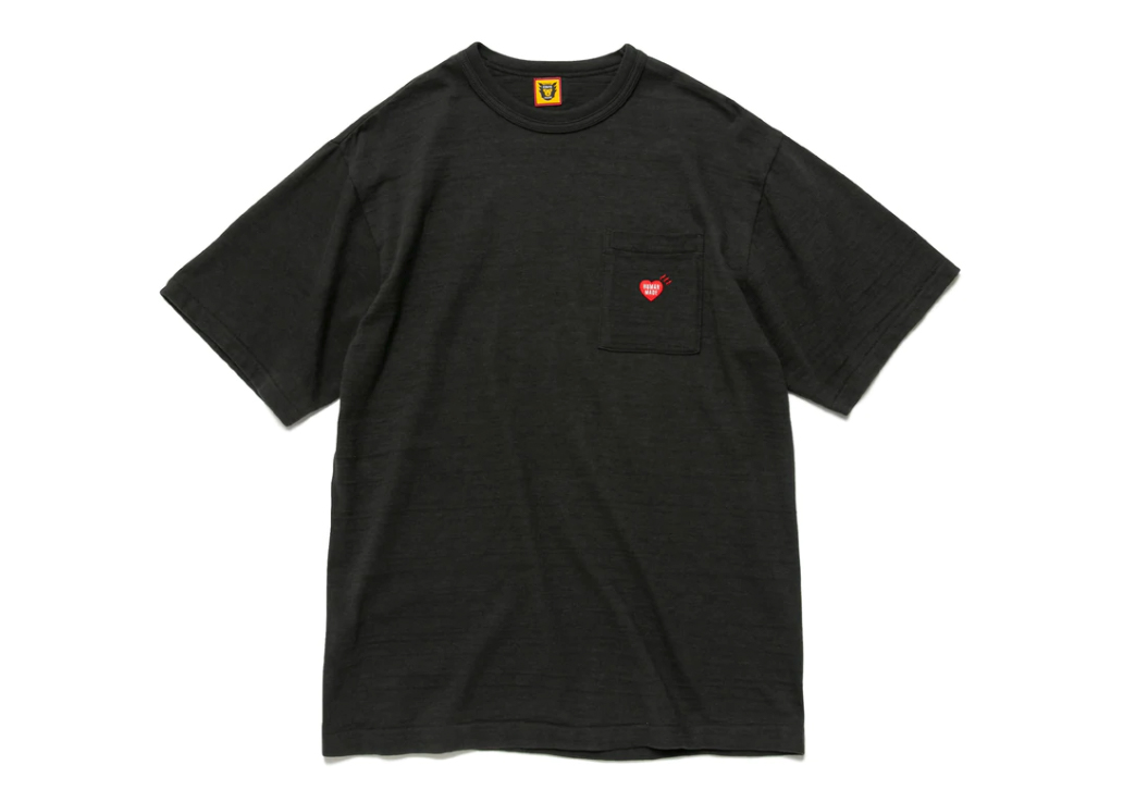 Human Made Pocket #3 T-Shirt Black Men's - SS22 - US
