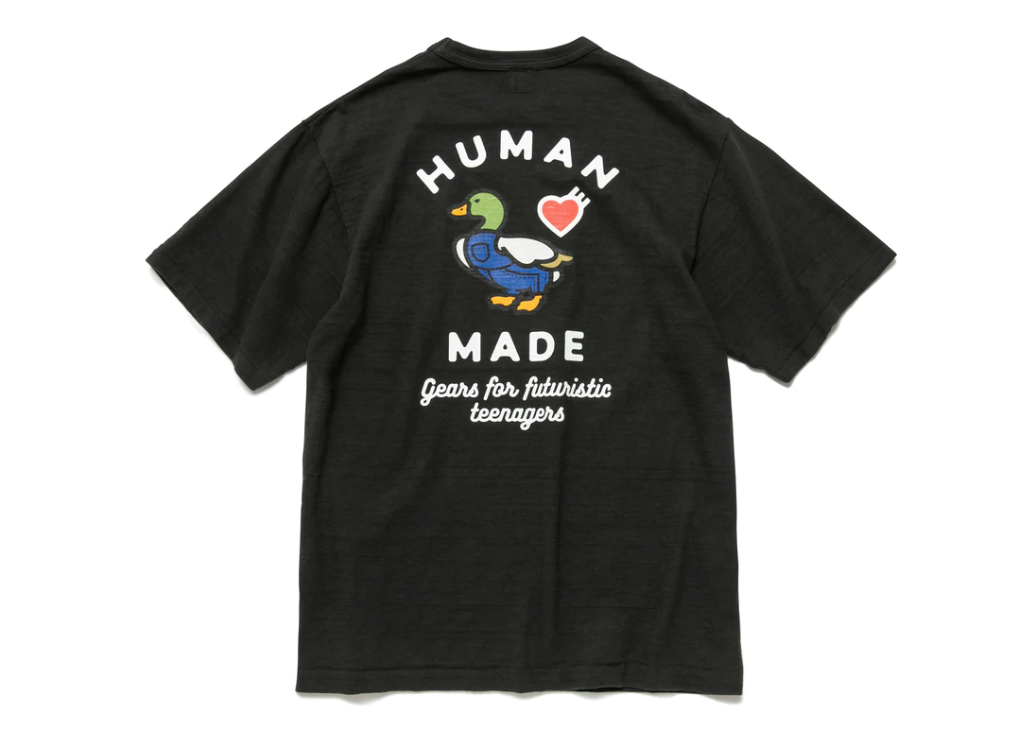 Human made POCKET T-SHIRT #3 blackトップス