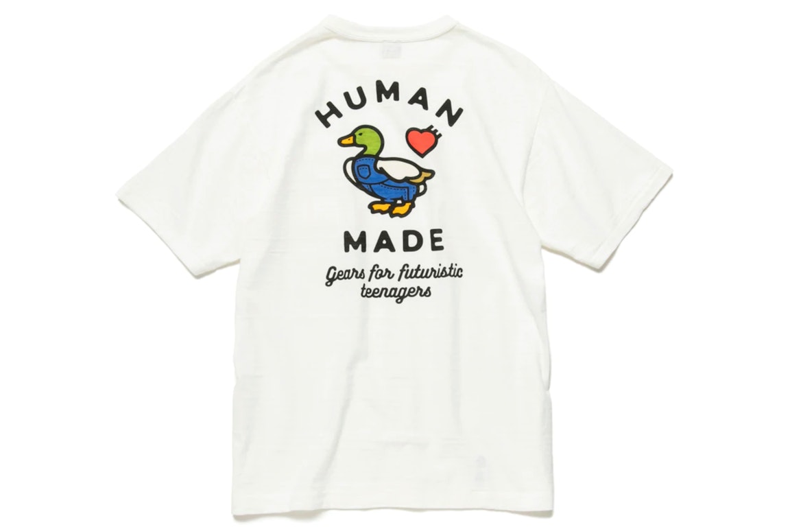 Pre-owned Human Made Pocket #3 T-shirt White
