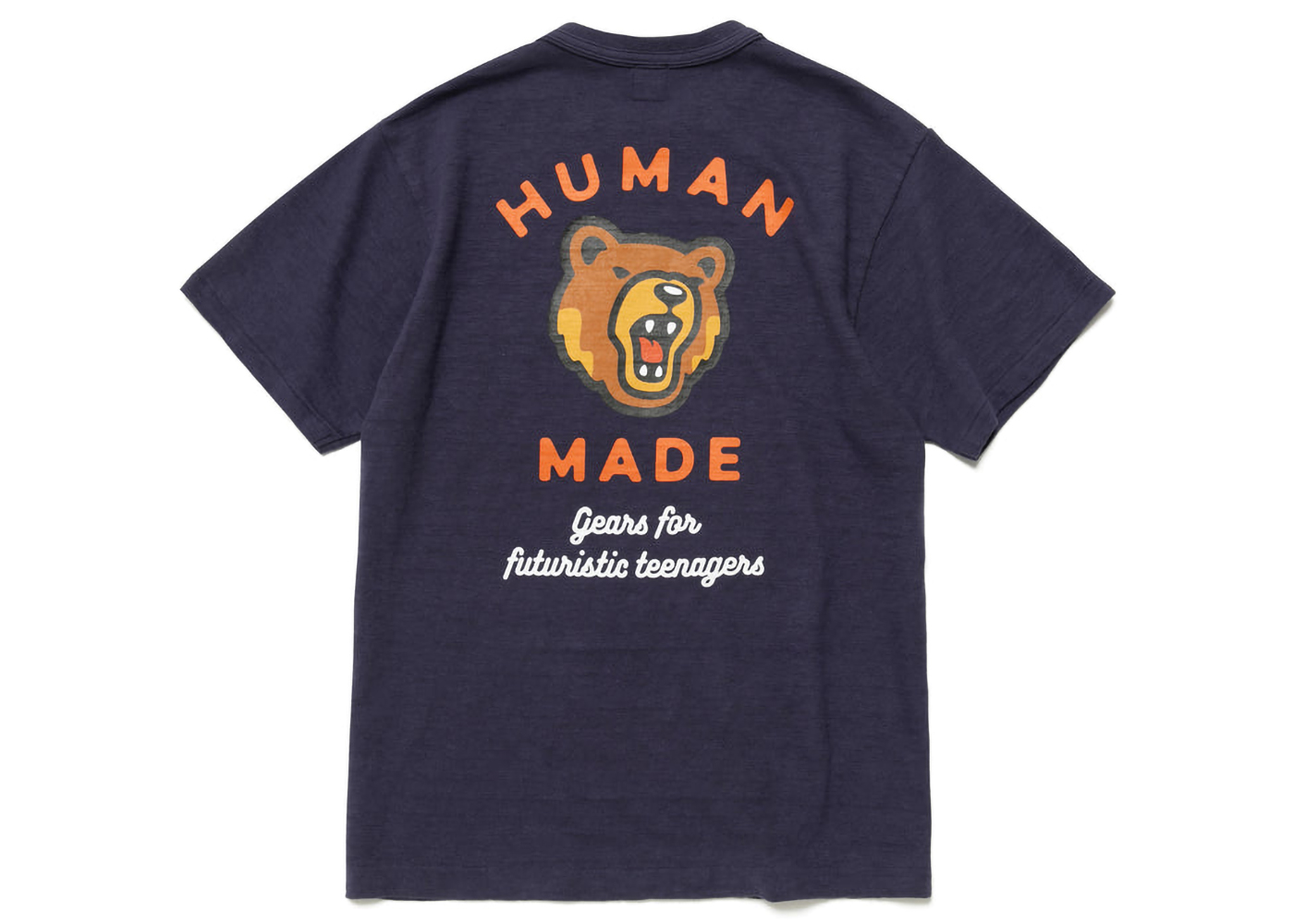 Human Made Pocket Bear #1 T-Shirt Navy Men's - SS23 - US