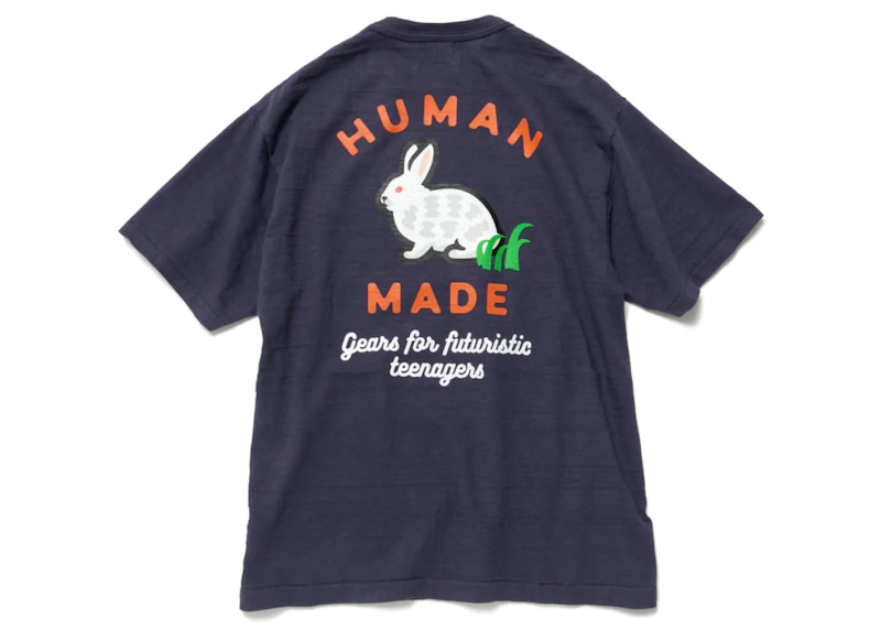 Camiseta Human Made Pocket Rabbit #2 Azul marino