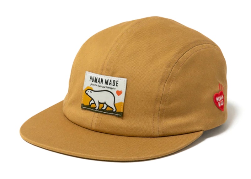 Human Made Polar Bear 4 Panel Twil Cap Beaige - SS22 - US