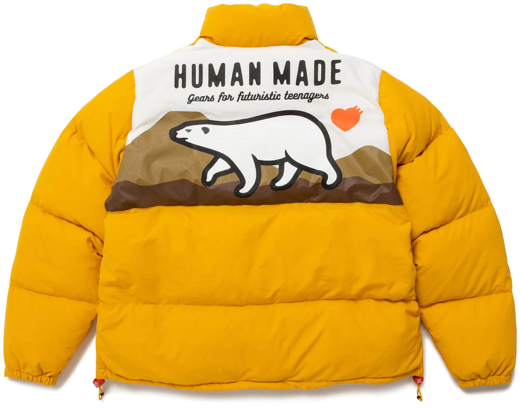 Human Made Polar Bear Down Jacket Yellow ?fit=fill&bg=FFFFFF&w=1200&h=857&fm=webp&auto=compress&dpr=2&trim=color&updated At=1668395950&q=75