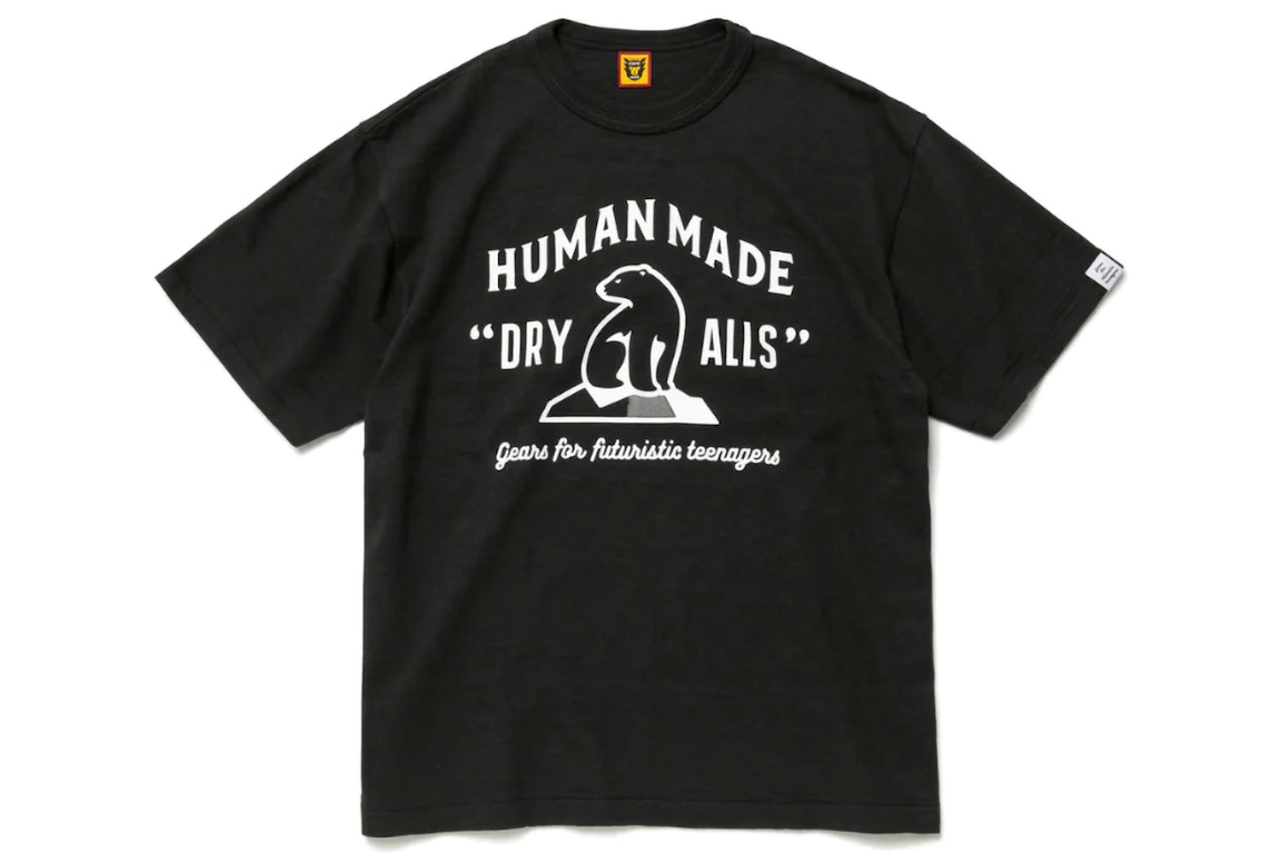 Pre-owned Human Made Polar Bear Dry Alls T-shirt Black