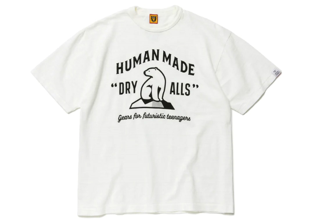 Pre-owned Human Made Polar Bear Dry Alls T-shirt White