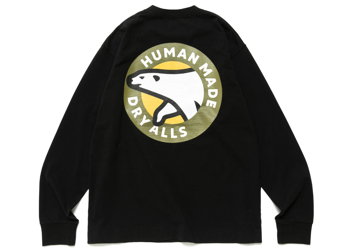 Human Made Polar Bear Graphic T-Shirt Black Men's - SS22 - US