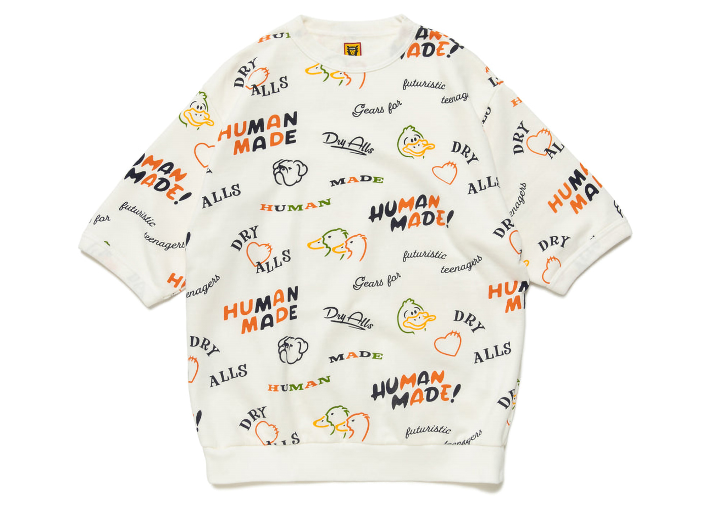 HUMAN MADE⭐︎ PRINTED S/S SWEATSHIRT-