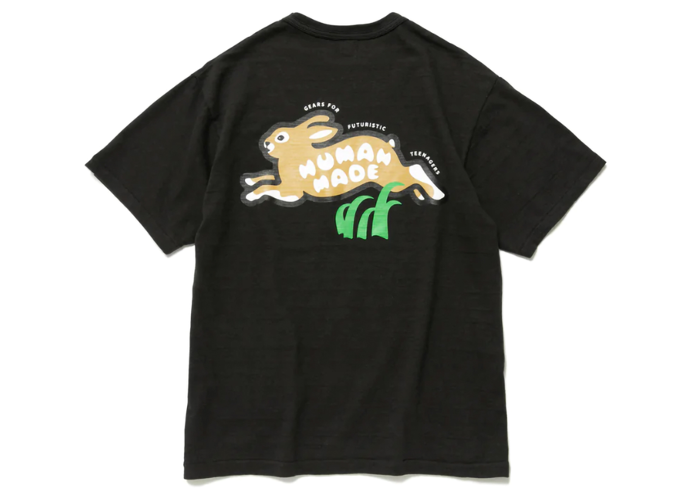 Human Made Rabbit Graphic #2 T-Shirt Black Men's - FW22 - US