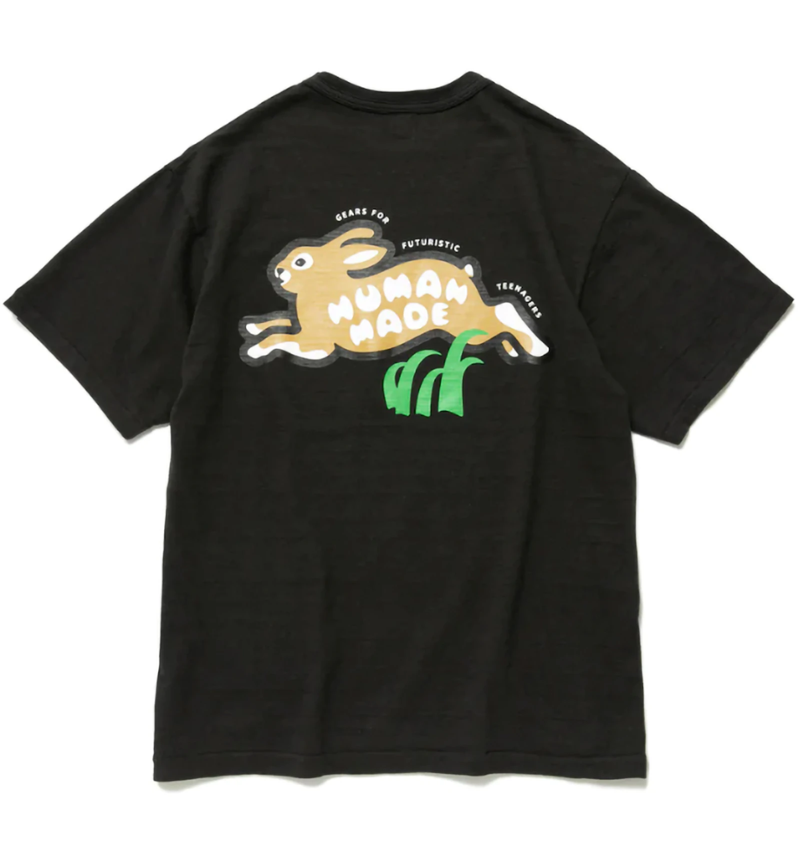 Human Made Rabbit Graphic #2 T-Shirt Black - FW22 - DE