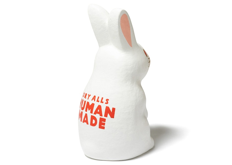 Human Made Rabbit Hariko Large Figure White - SS23 - US
