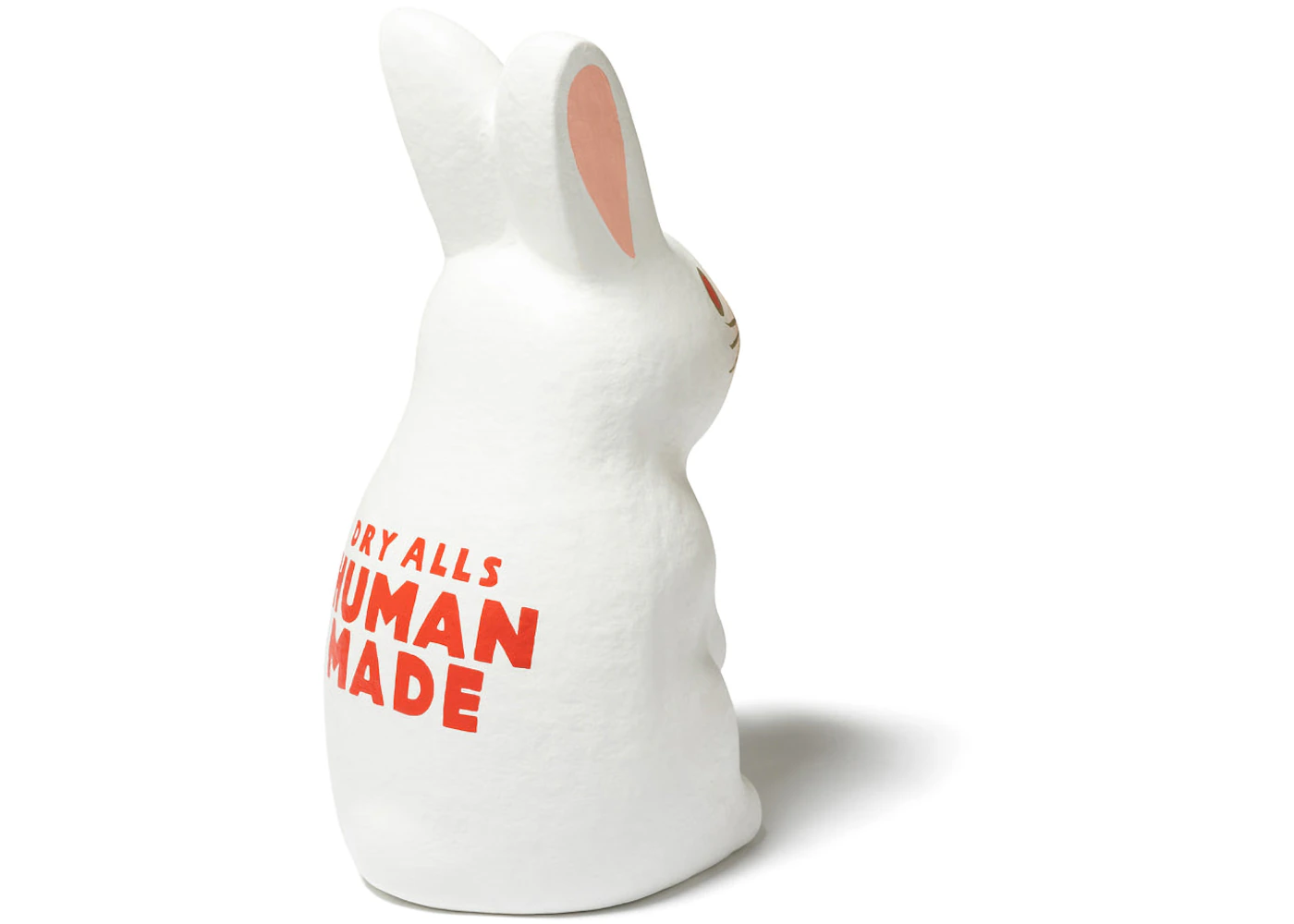 Human Made Rabbit Hariko Large Figure White - SS23 - US