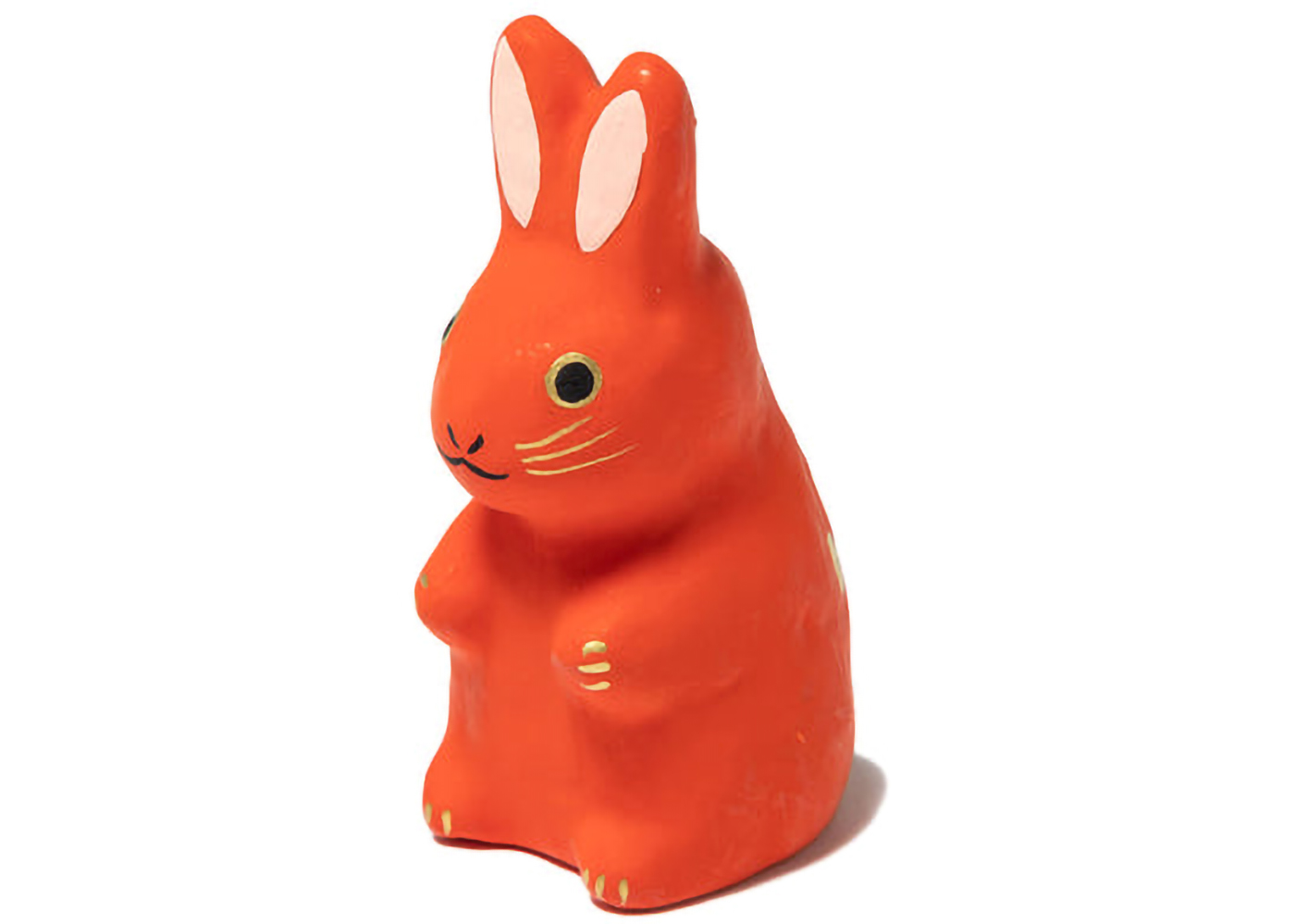 Human Made Rabbit Hariko Small Figure Red
