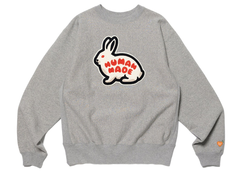 S HUMAN MADE RABBIT パーカー HOODIE RED