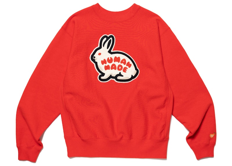 【超美品】HUMAN MADE SWEATSHIRT REDSサイズ