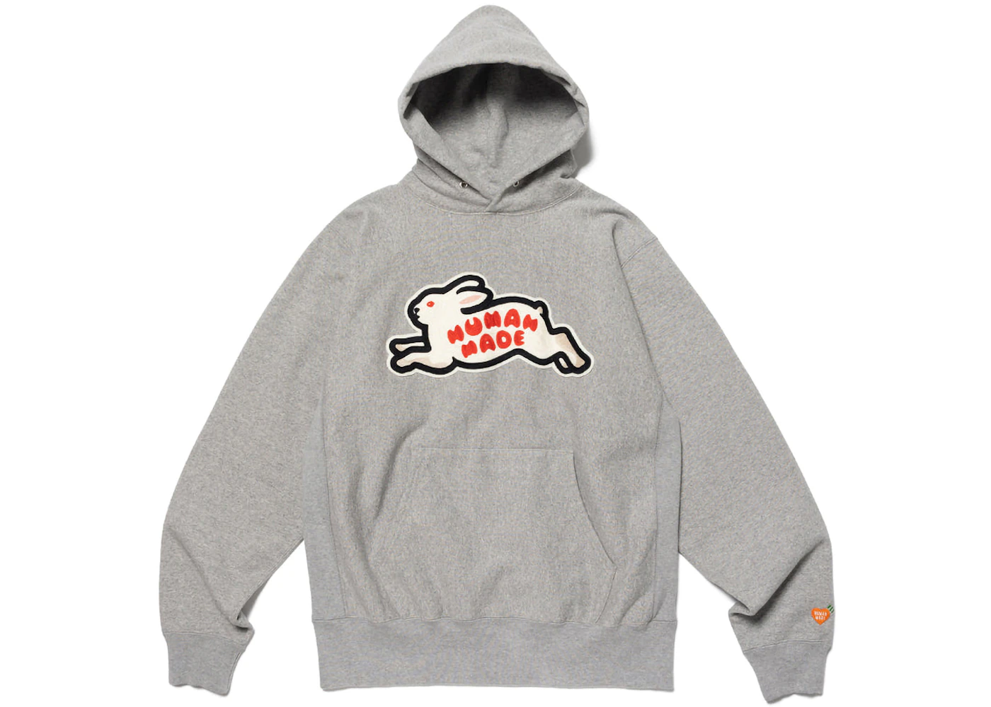 Human Made Rabbit Heavy Weight Hoodie Grey Men's - SS23 - US