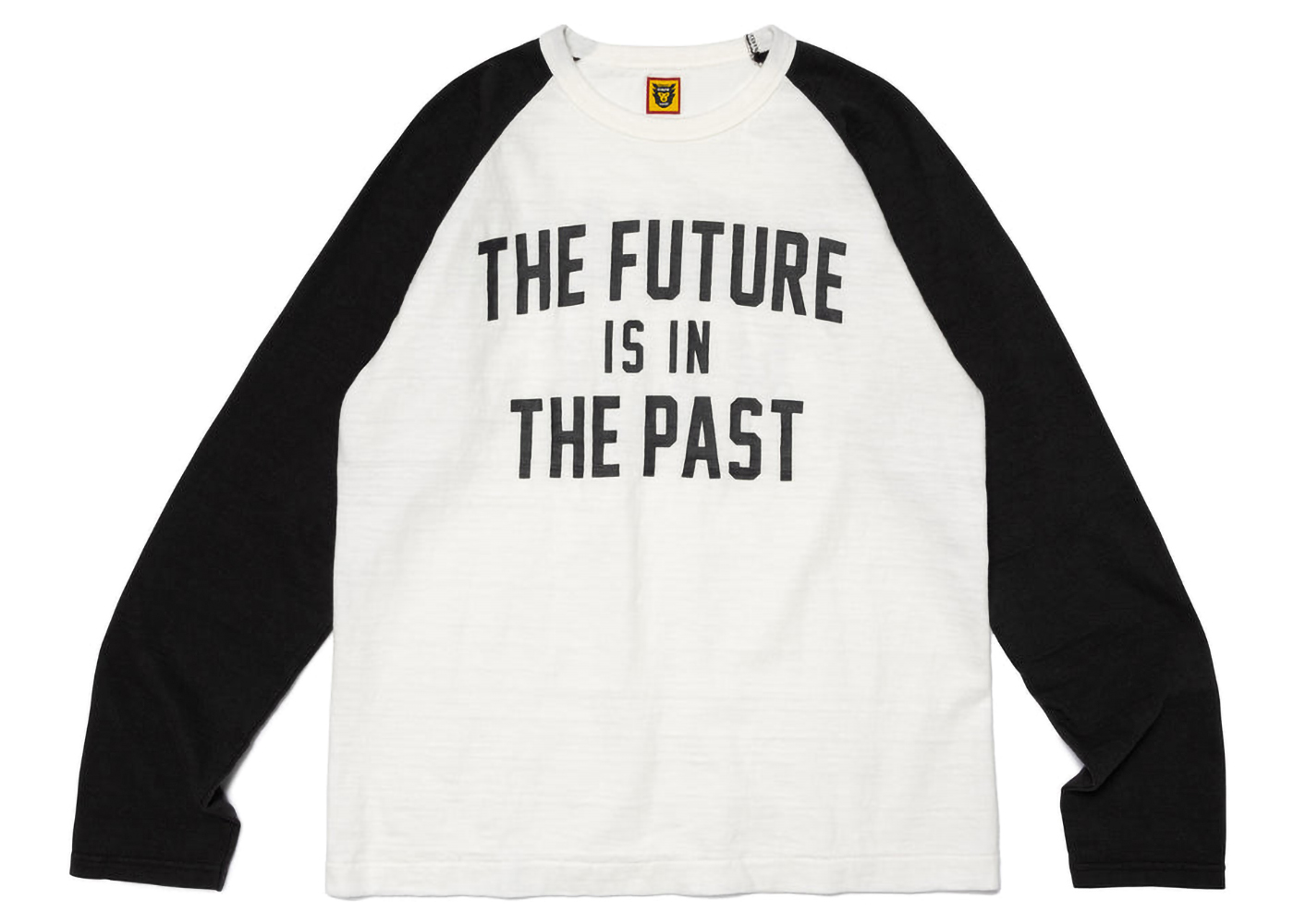 Human Made Raglan L/S T-Shirt White Black Men's - SS23 - US