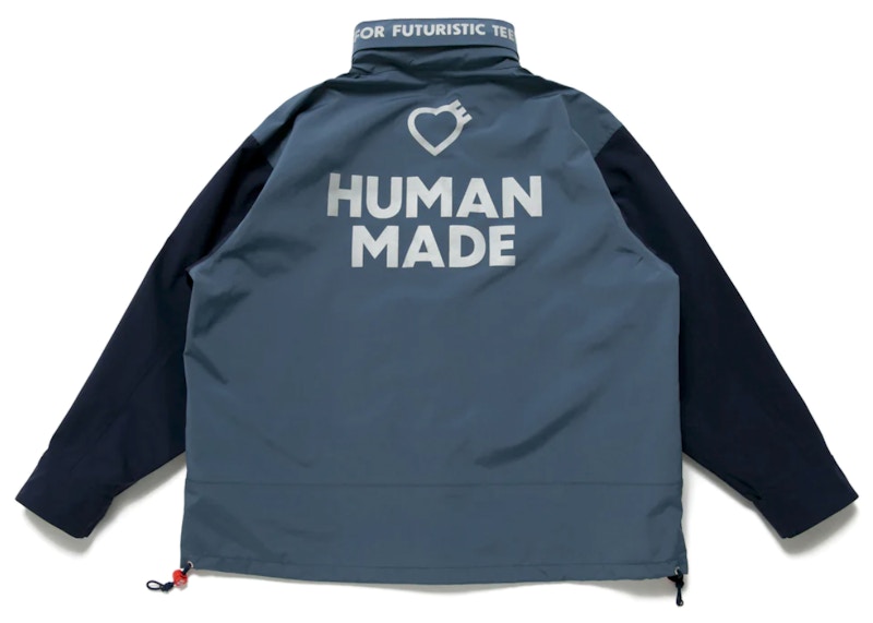 Human Made Rain Parka Jacket Blue Men's - FW22 - US