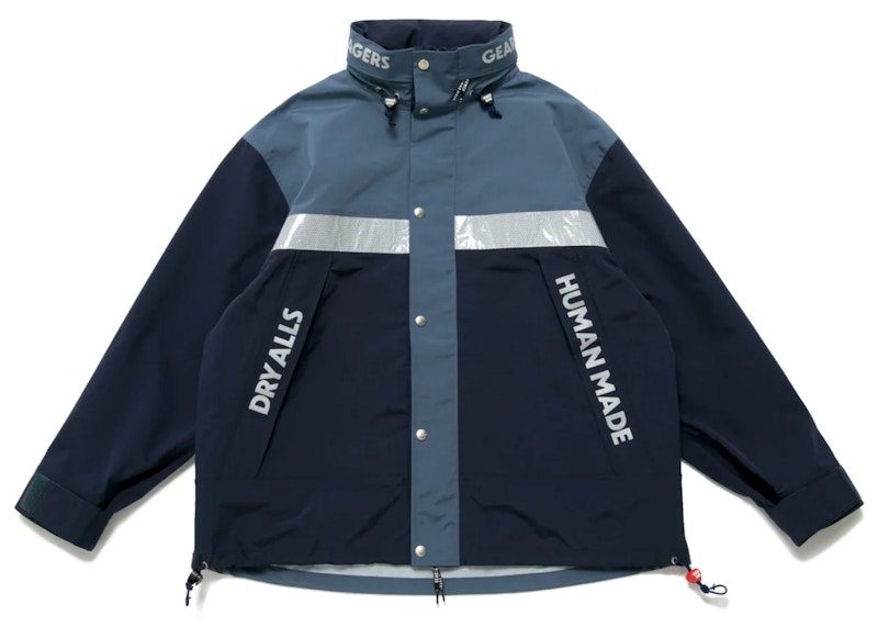 Human Made Rain Parka Jacket Blue - FW22 Uomo - IT