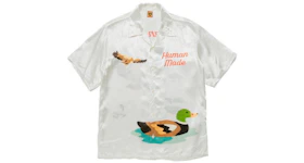 Human Made Rayon Aloha Shirt White