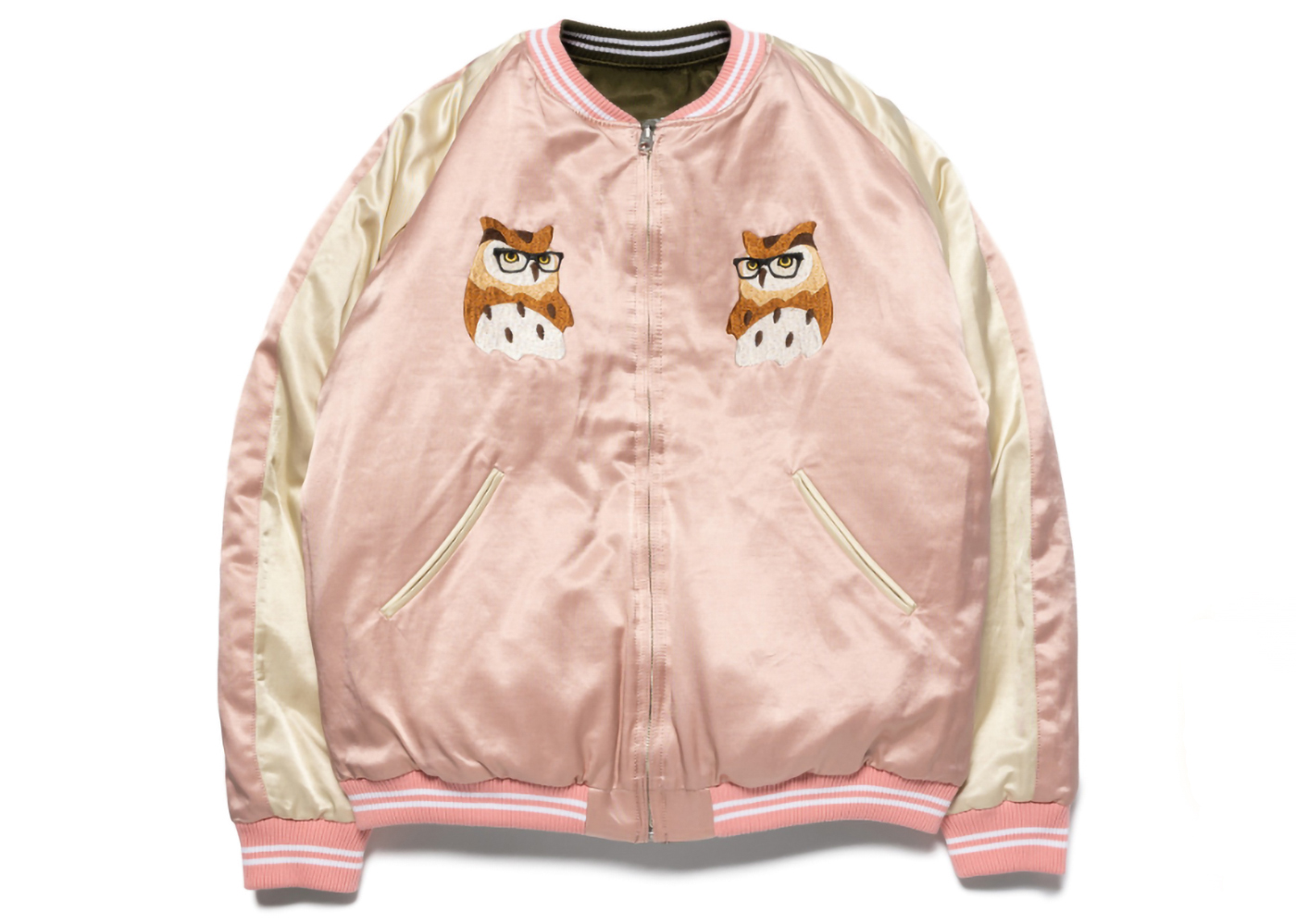 Human Made Reversible Yokosuka Jacket Pink Khaki Men's - SS23 