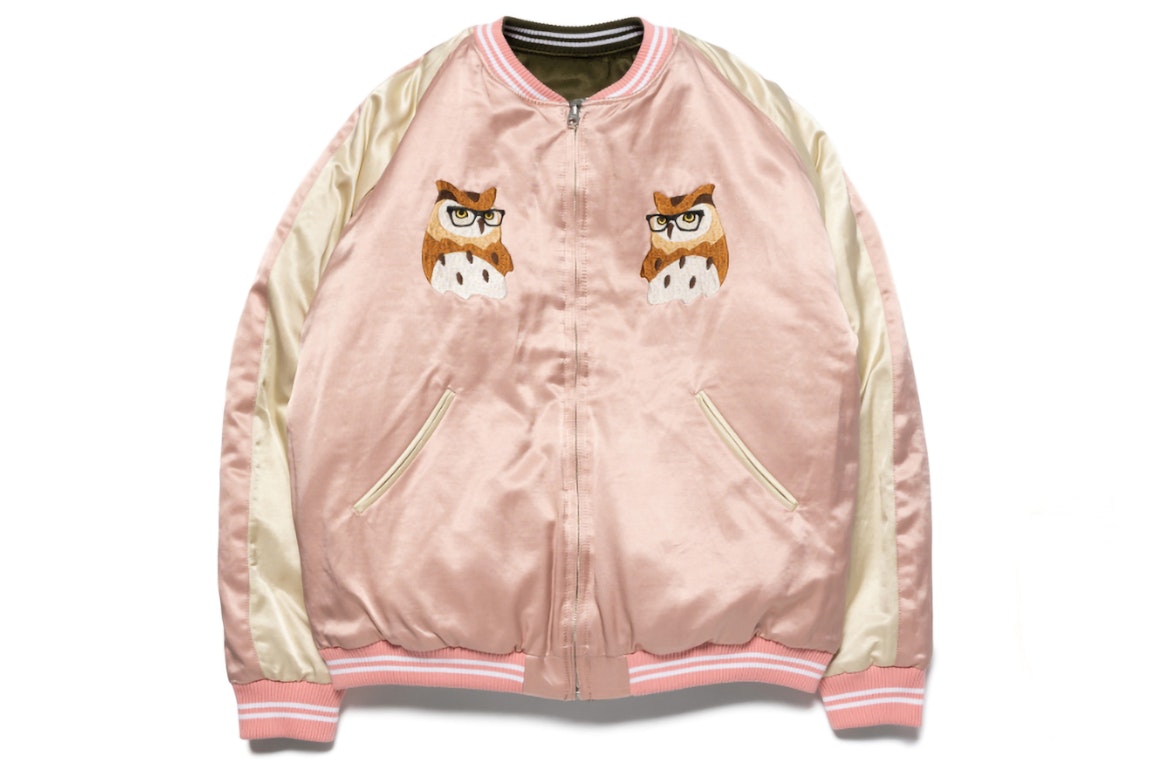 Pre-owned Human Made Reversible Yokosuka Jacket Pink Khaki