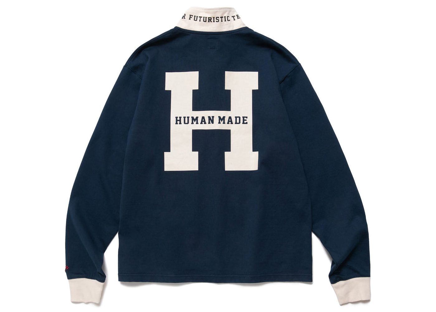 セール中送料無料 サイズL HUMANMADE RUGBY SHIRT ラグビーシャツ トップス
