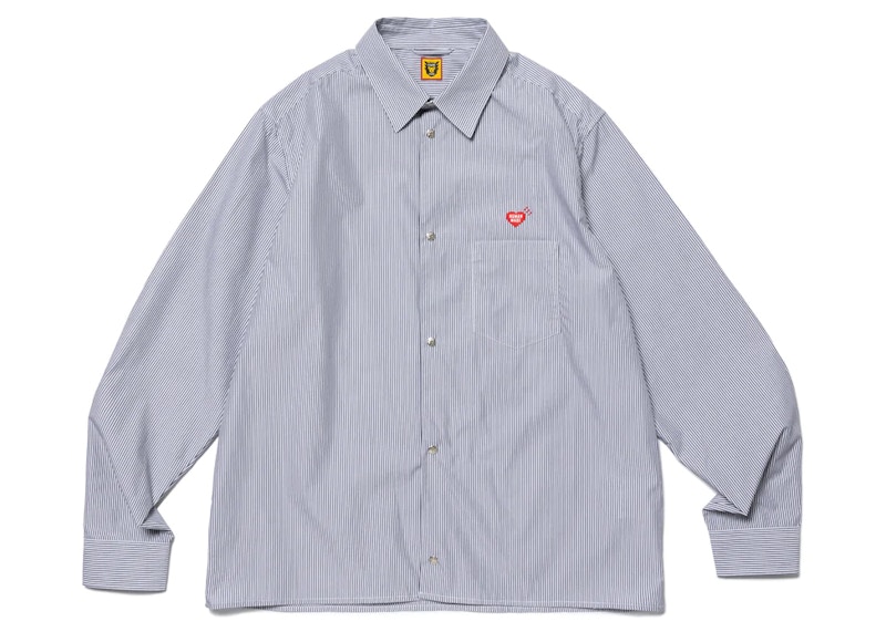 8,800円human made SNAP BUTTON L/S SHIRT