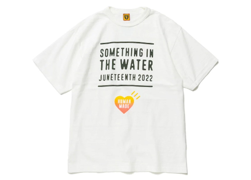 Human Made Something in the Water T-Shirt White