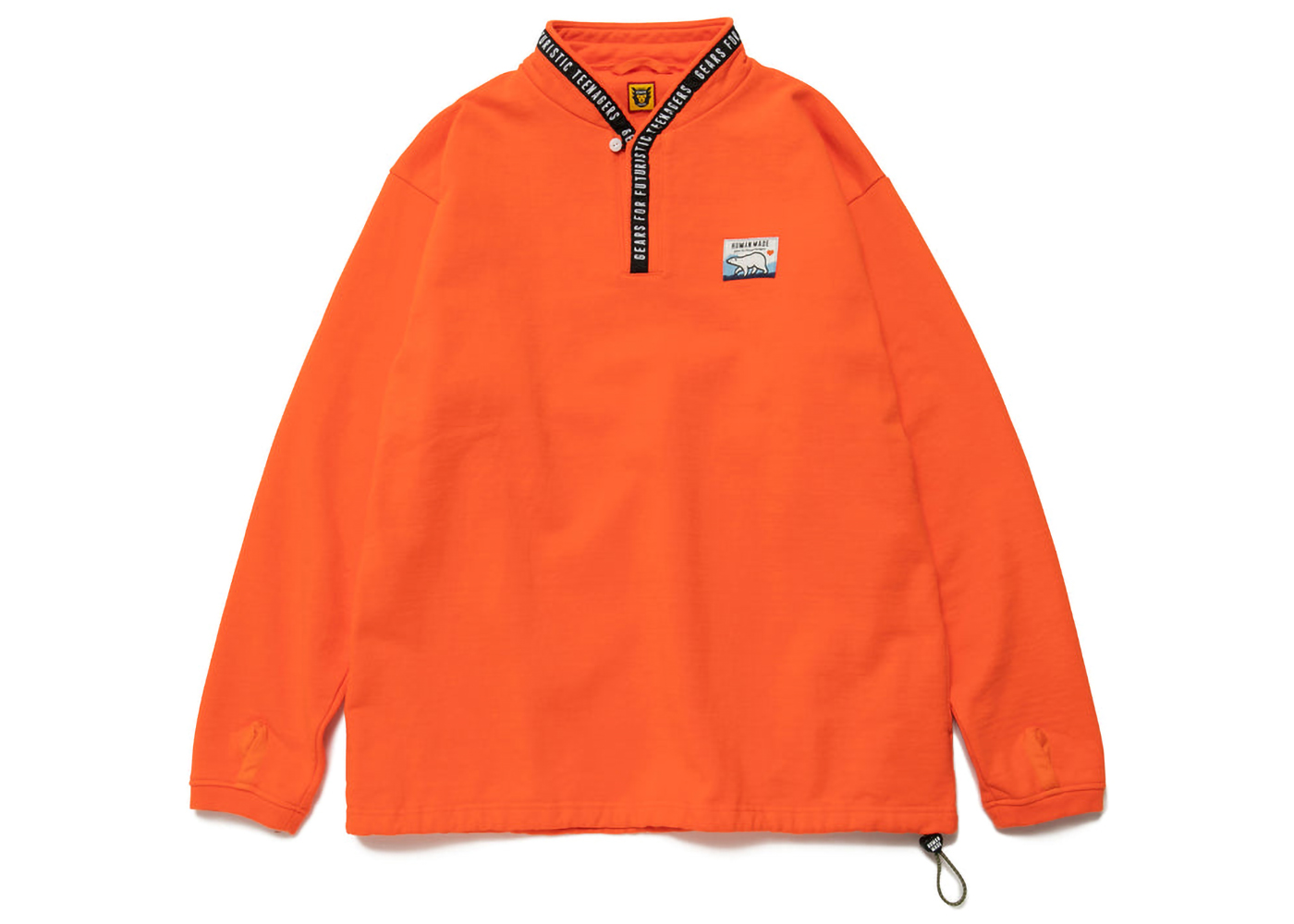 Human Made Stand Collar Sweatshirt Orange メンズ - SS23 - JP