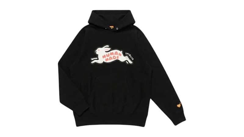 渋谷PARCO限定 HUMAN MADE SWEATSHIRT Human Made Stores Exclusive Animal Shibuya Parco Hoodie Black