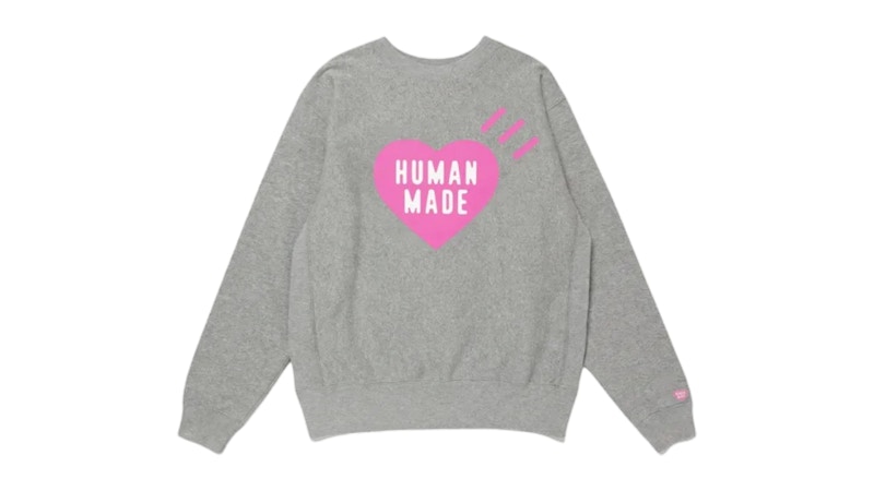 Human Made Stores Exclusive Heart Harajuku Sweatshirt Gray メンズ - JP