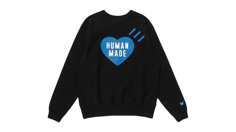 Human Made Stores Exclusive Heart Offline Store Sweatshirt Black Human Made Stores Exclusive Heart Offline Store Sweatshirt Black