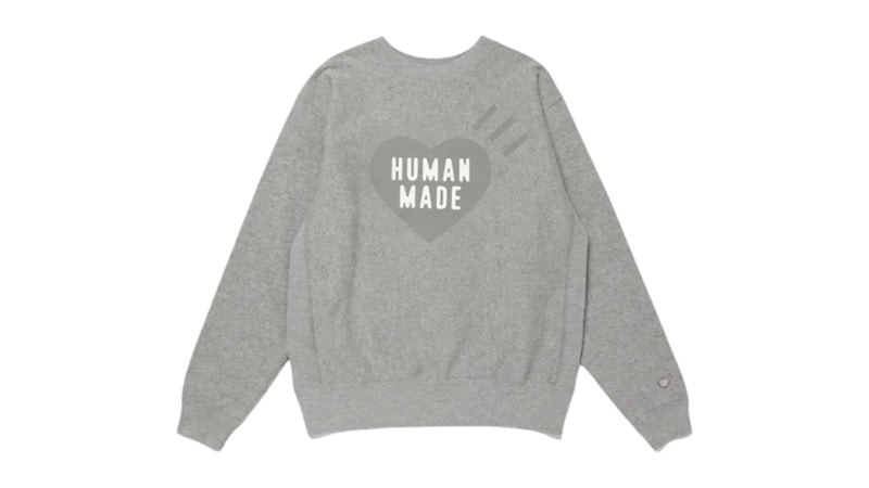 トップス HUMAN MADE HERAT SWEATSHIRT SAPPRO Human Made Stores Exclusive Heart Sapporo Sweatshirt Gray Men's - US