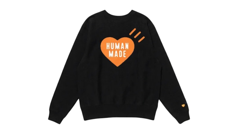 Human Made Stores Exclusive Heart Shibuya Parco Sweatshirt Black