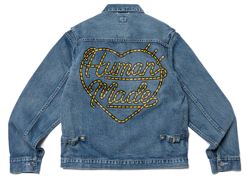 Human Made Storm Cowboy Type 1954 Denim Jacket Indigo Men's - FW22 