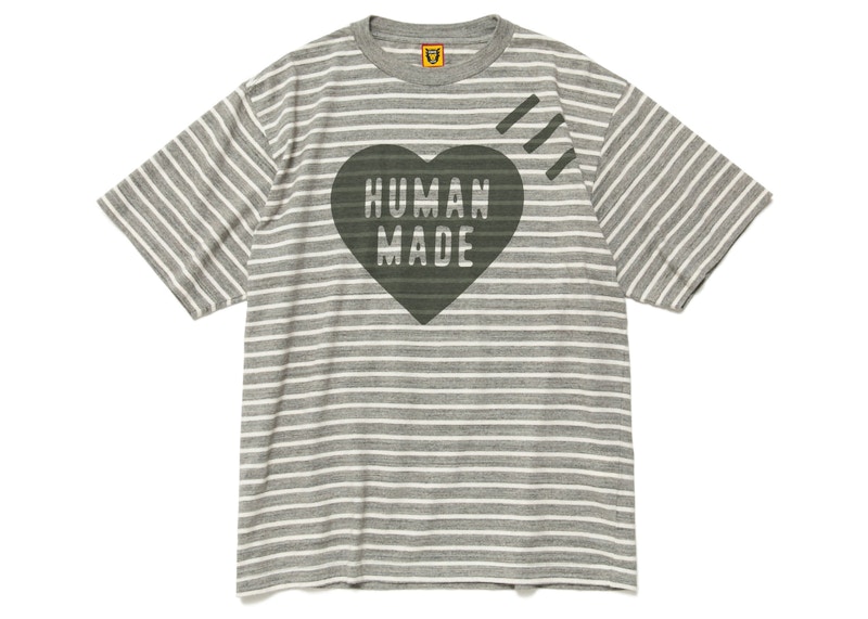 Striped t clearance shirt with heart