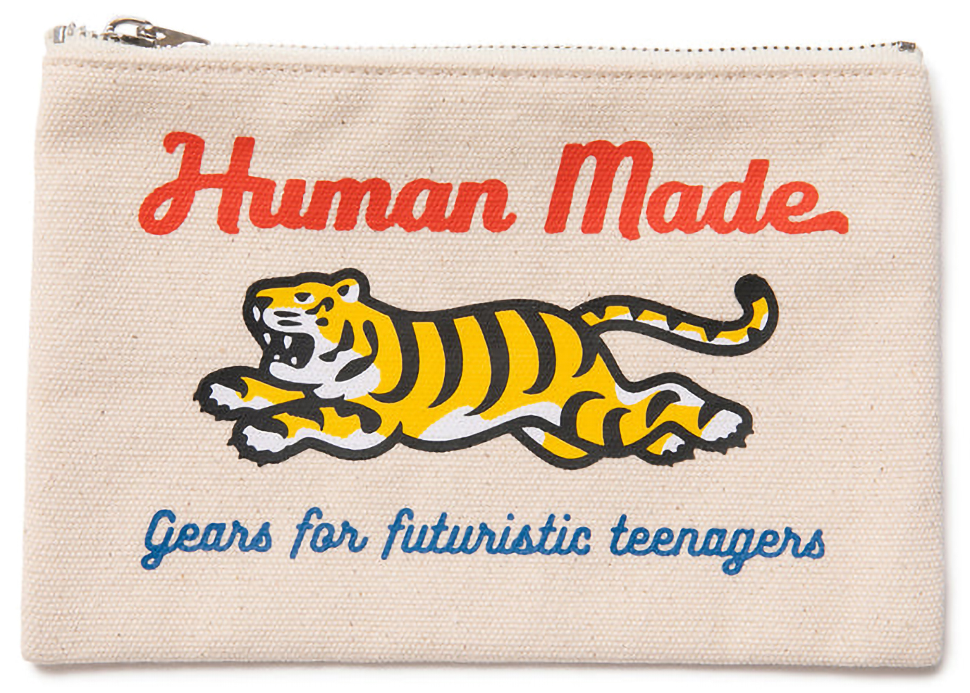 Human Made Tiger Bank Pouch White - FW22 - US