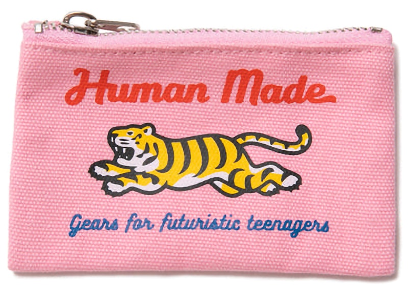 Human Made Tiger Card Case Pink - FW22 - US
