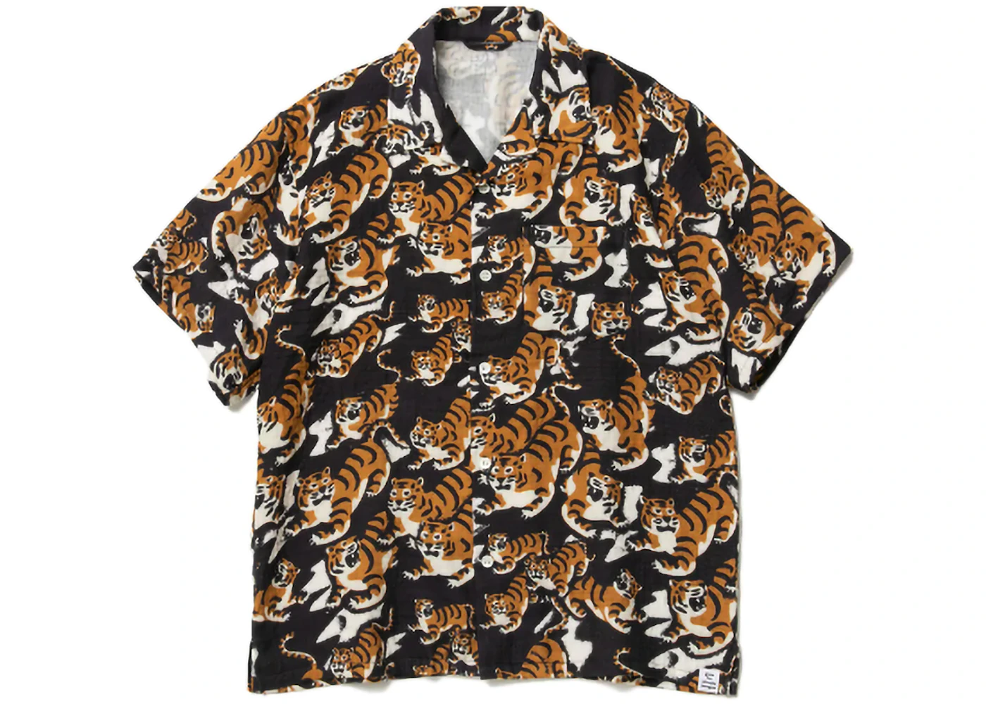Human Made Tiger Gauze Aloha Shirt