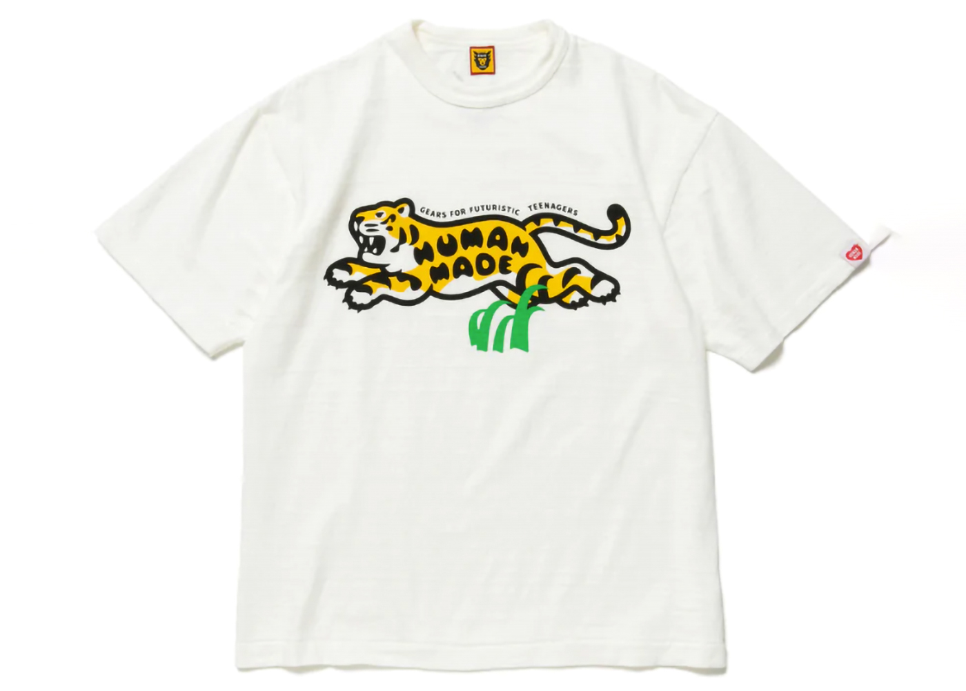 Human Made Tiger Graphic #1 T-Shirt White Men's - FW22 - US