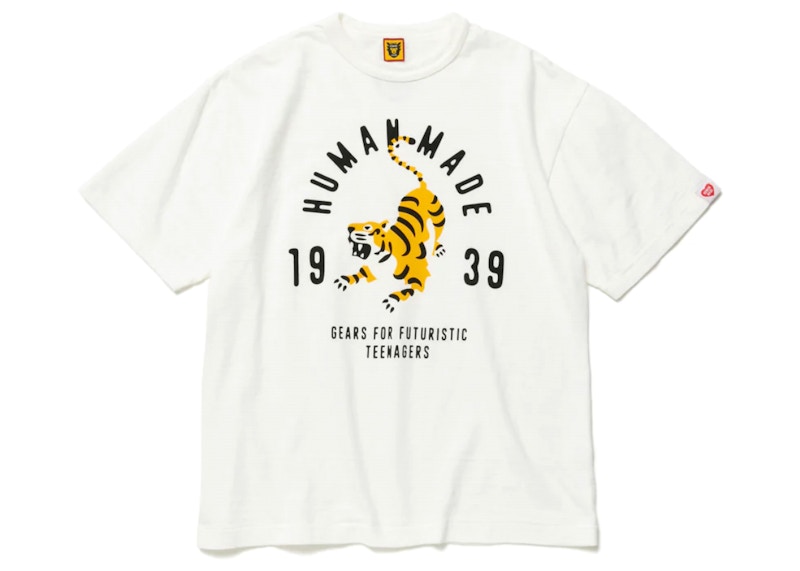 Human Made Tiger Graphic #3 T-Shirt White