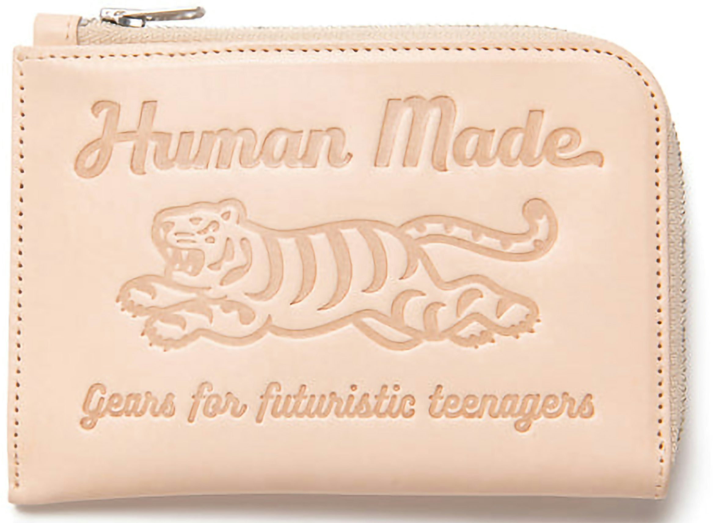 Human Made Tiger Leather Belt Beige - FW22 - CN