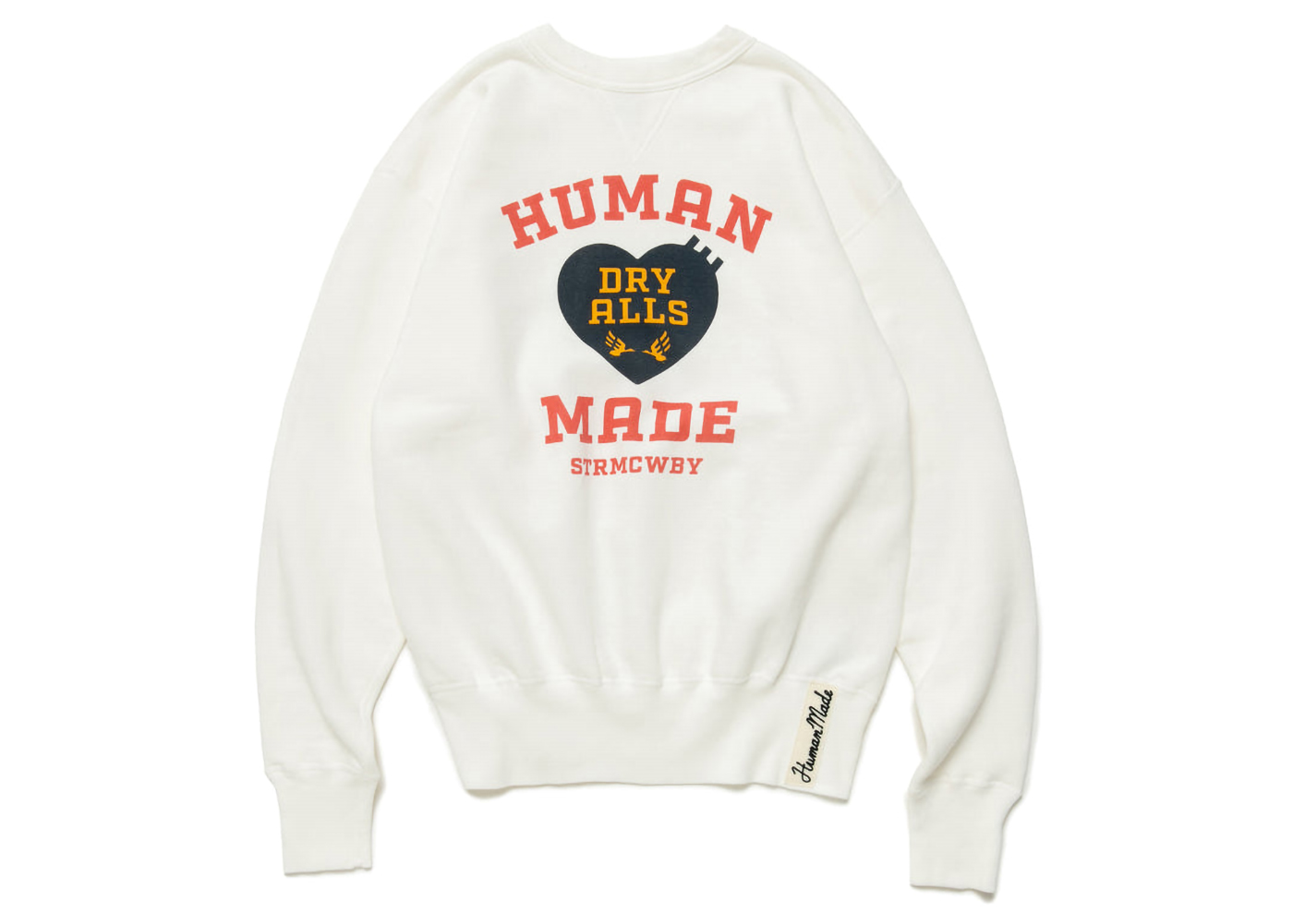 Human Made Tsuriami #4 Sweatshirt White メンズ - SS23 - JP