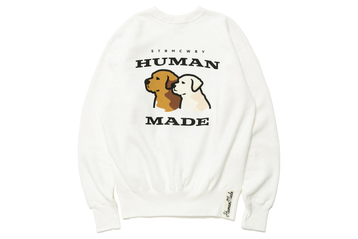 Pre-owned Human Made Tsuuriami #2 Sweatshirt White