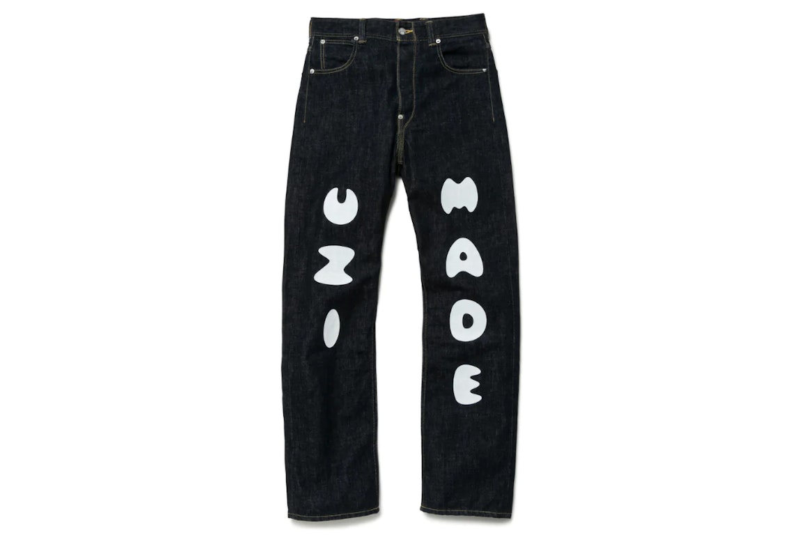 Pre-owned Human Made Uzi Made Denim Pants Indigo