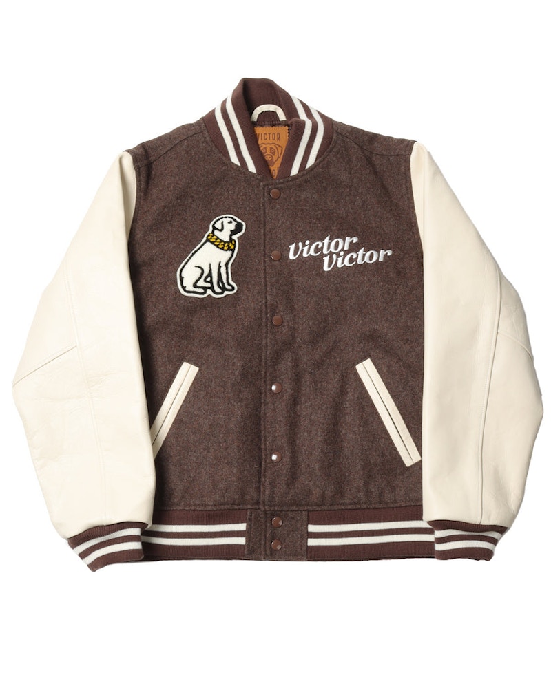 Human Made Victor Victor Jacket Brown Men's - GB